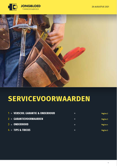 Jongbloed servicevoorwaarden